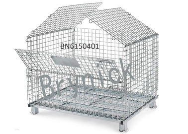 BN6150107 βιομηχανικά εμπορευματοκιβώτια καλωδίων, που διπλώνουν το εμπορευματοκιβώτιο πλέγματος καλωδίων 32 X 24 ίντσα